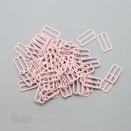 Silver slider Gold slider 100 pcs Metal Sliders for Bramaking Bra Strap Camisole Lingerie Making Bra slider wholesale Rose gold slider