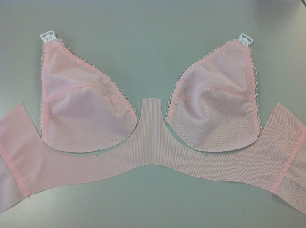 how to sew a nursing bra cup and frame