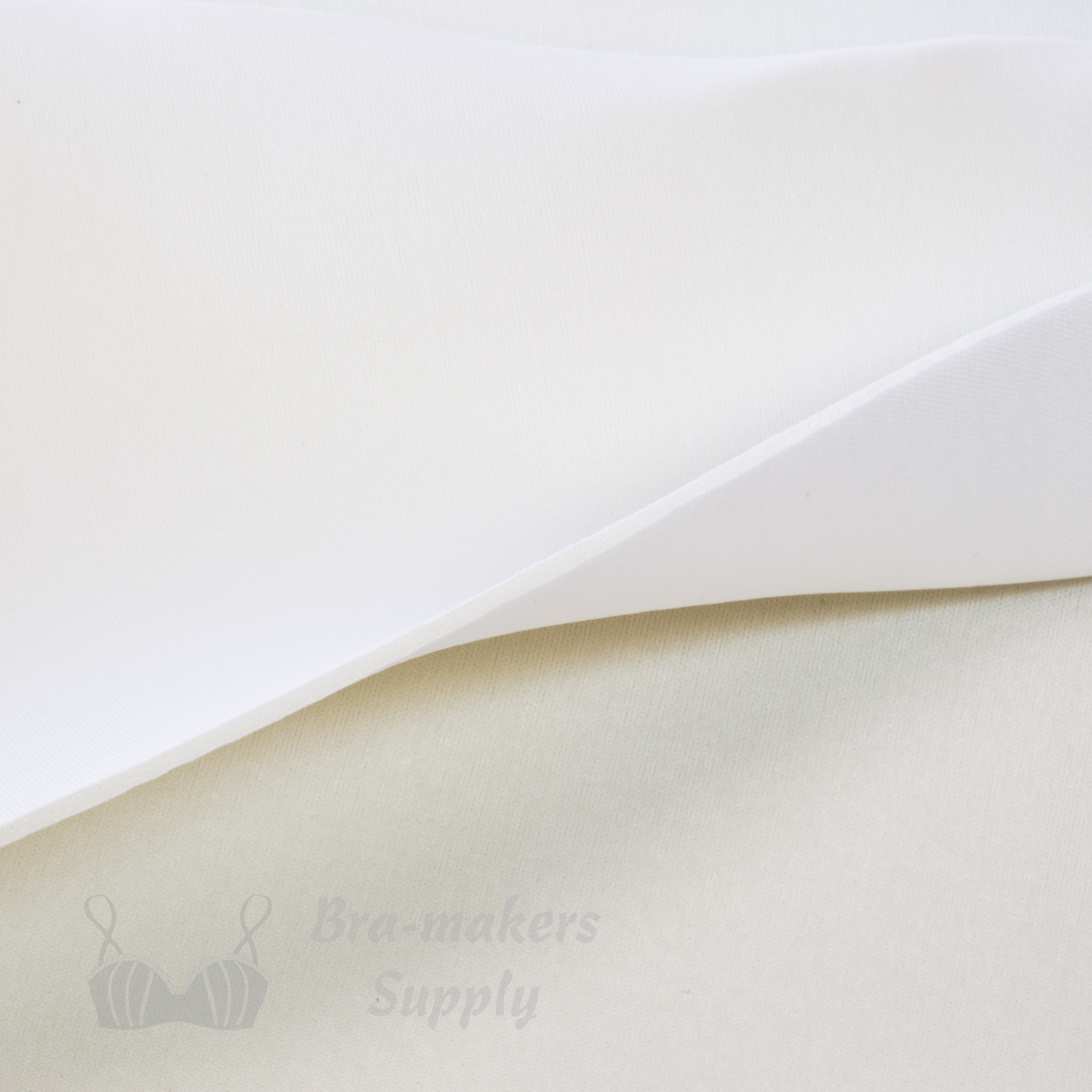 pre-finished foam padding cut sew foam swimwear foam FF-6 white or bright white Pantone 11-0601 from Bra-Makers Supply Hamilton