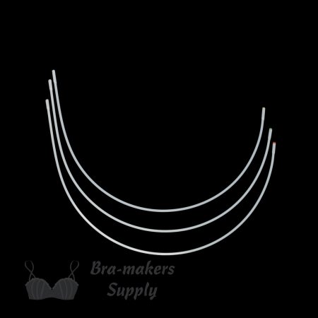 regular underwire metal bra underwire WR-3-58 from Bra-Makers Supply set of 3 shown