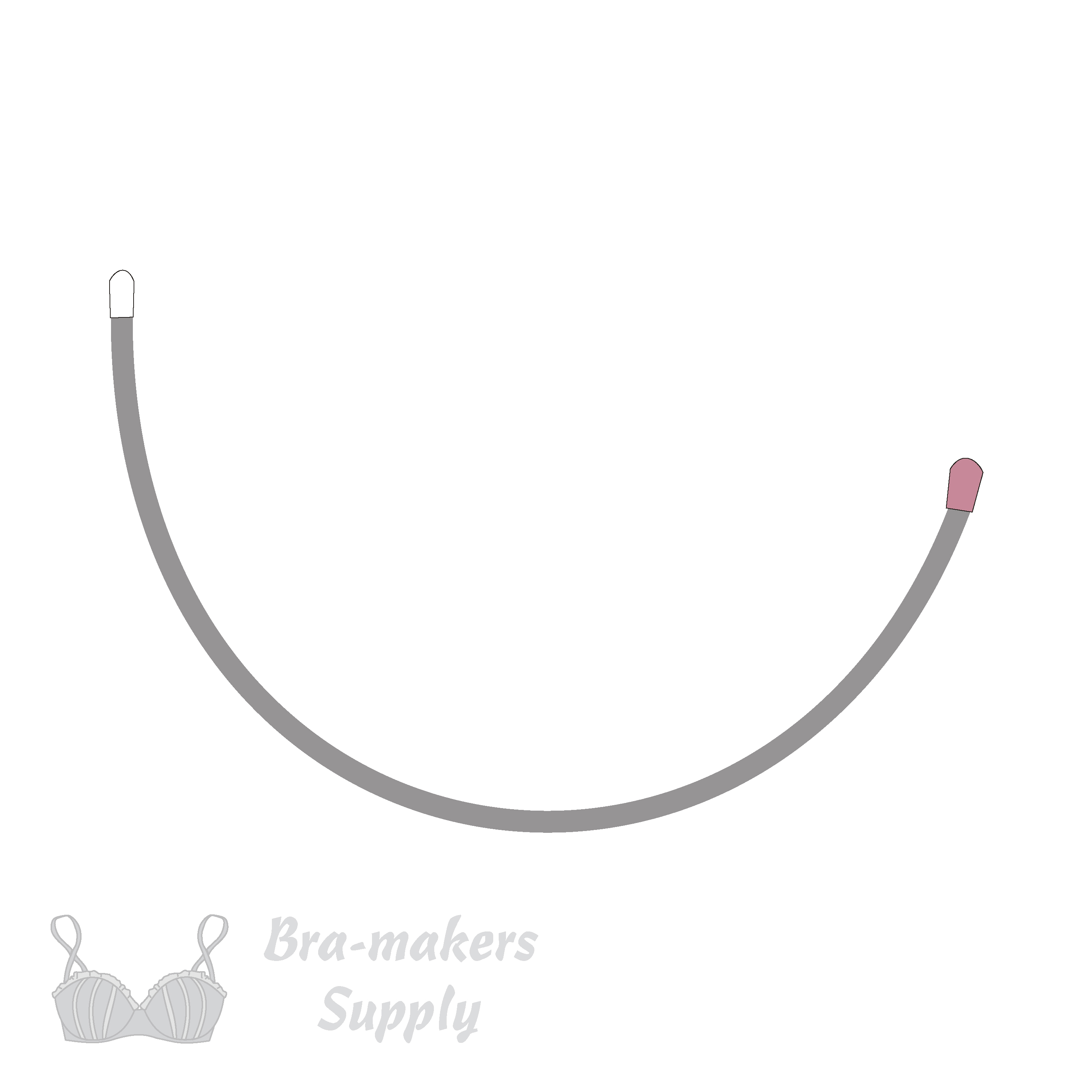 Regular Underwire Metal Bra Underwires - Bra-Makers Supply