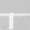 rigid laces - 1 inch - 2.5 cm one inch ivory swirl rigid lace trim LT-15 16 from Bra-Makers Supply ruler shown