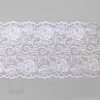 rigid laces - 6 inch - 15 cm six inch lilac floral rigid lace LT-61 53 from Bra-Makers Supply