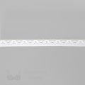 stretch laces - 1 inch - 2.5 cm one inch white floral stretch lace edge LS-10 100 from Bra-Makers Supply