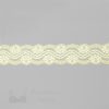 stretch laces - 2 inch - 5 cm two inch pale yellow floral stretch lace LS-22 221 from Bra-Makers Supply