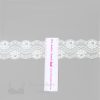 stretch laces - 2 inch - 5 cm two inch silver off-white floral stretch lace LS-22 1599 720 from Bra-Makers Supply ruler shown