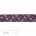 stretch laces - 3 inch - 7 cm three inch purple floral stretch lace LS-30 560 from Bra-Makers Supply