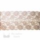 stretch laces - 5 inch - 13 cm five inch beige floral stretch lace LS-63 82 from Bra-Makers Supply