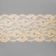 stretch laces - 5 inch - 13 cm five inch peach dark peach floral stretch lace LS-63 3632 from Bra-Makers Supply