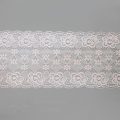 stretch laces - 5 inch - 13 cm five inch pink floral scalloped stretch lace LS-60 402 from Bra-Makers Supply