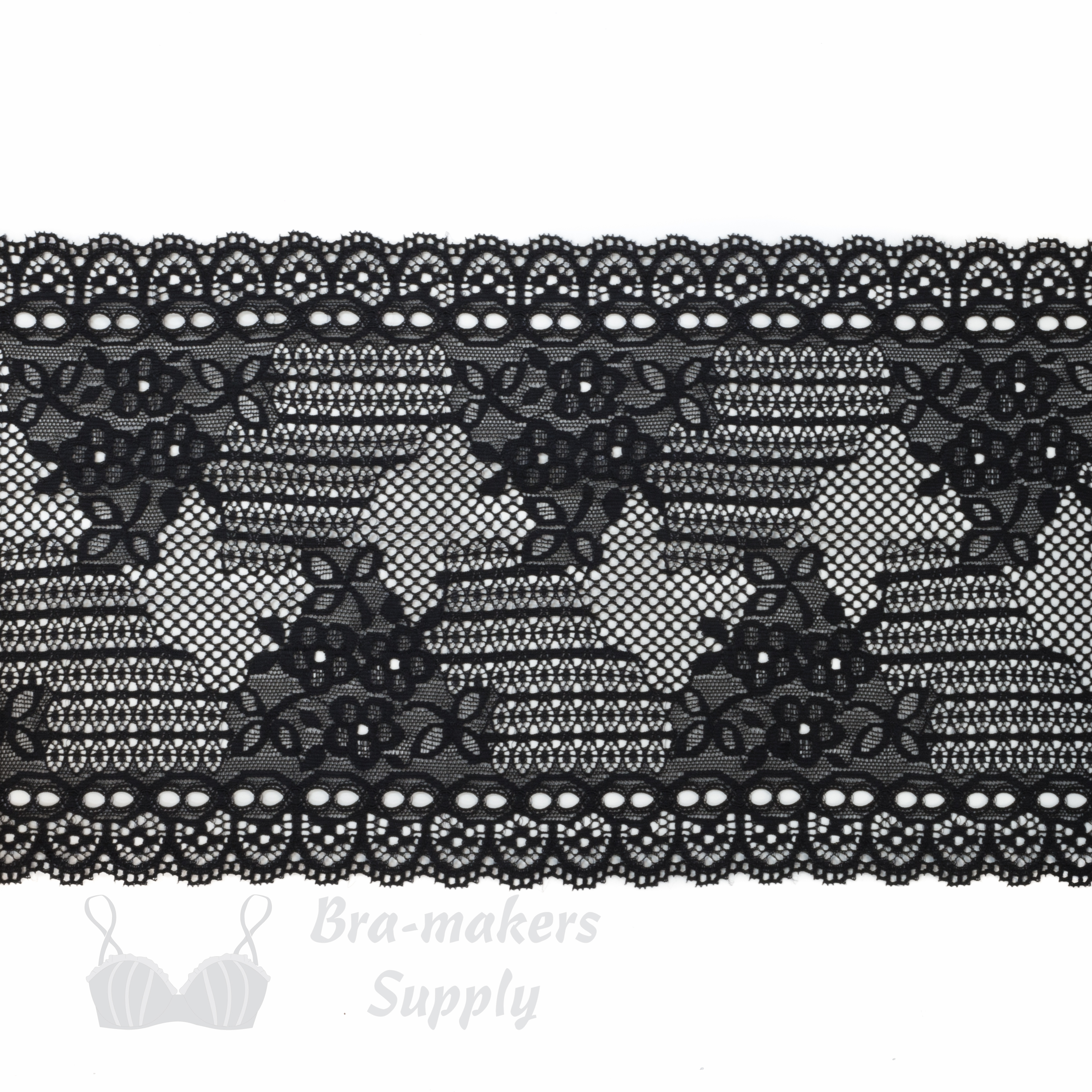 Stretch Lace Black