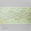 stretch laces - 6 inch - 15 cm six inch lime green floral stretch lace LS-60 77 from Bra-Makers Supply