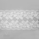 stretch laces - 6 inch - 15 cm six inch off-white floral stretch lace LS-60 153 from Bra-Makers Supply