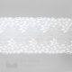 stretch laces - 6 inch - 15 cm six inch white floral scalloped stretch lace LS-60 102 from Bra-Makers Supply