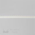 stretch laces - three quarters inch - 2 cm three quarters inch gold white stretch edging LS-08 88 from Bra-Makers Supply