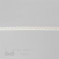 stretch laces - three quarters inch - 2 cm three quarters inch gold white stretch edging LS-08 88 from Bra-Makers Supply