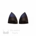 triangle foam bra cups swimwear cups MT-18 black from Bra-Makers Supply