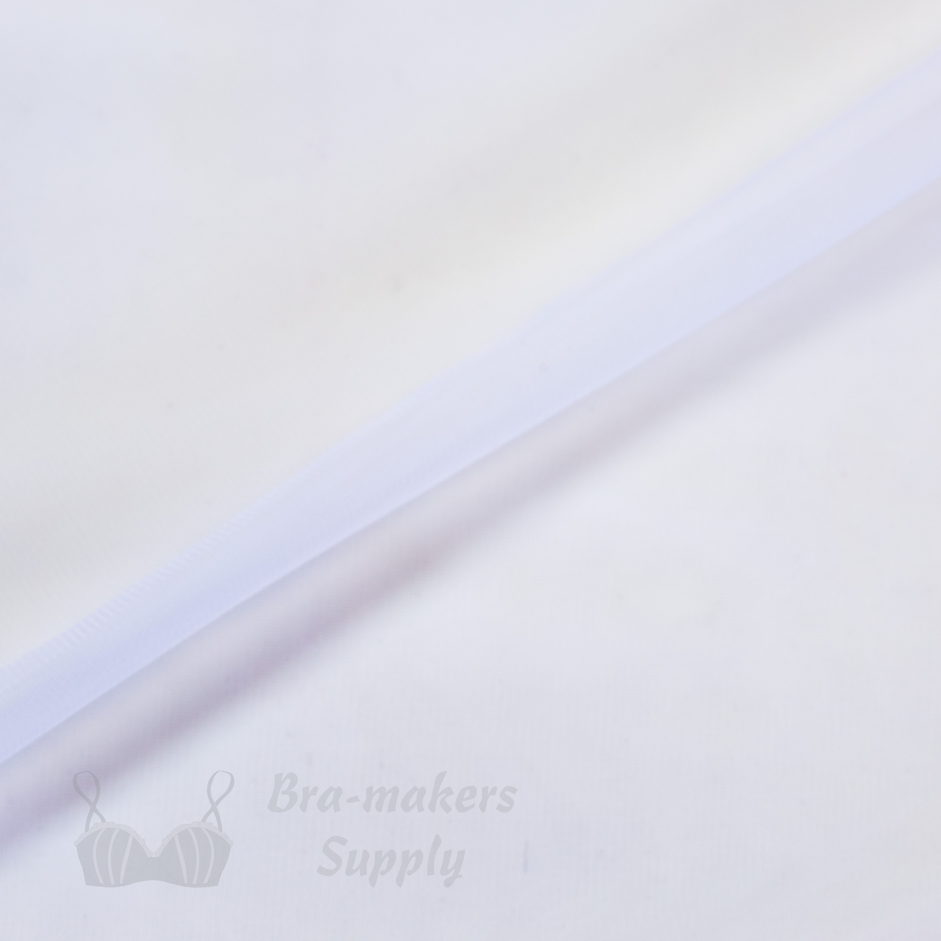 15 denier sheer nylon fabric FL-15 white from Bra-Makers Supply folded shown