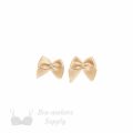 decorative bra bows AB-1 beige from Bra-Makers Supply set of 2 shown