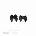 decorative bra bows AB-1 black from Bra-Makers Supply set of 2 shown