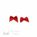decorative bra bows AB-1 red from Bra-Makers Supply set of 2 shown