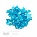 decorative bra bows AB-100 turquoise from Bra-Makers Supply bulk bag of 100 shown