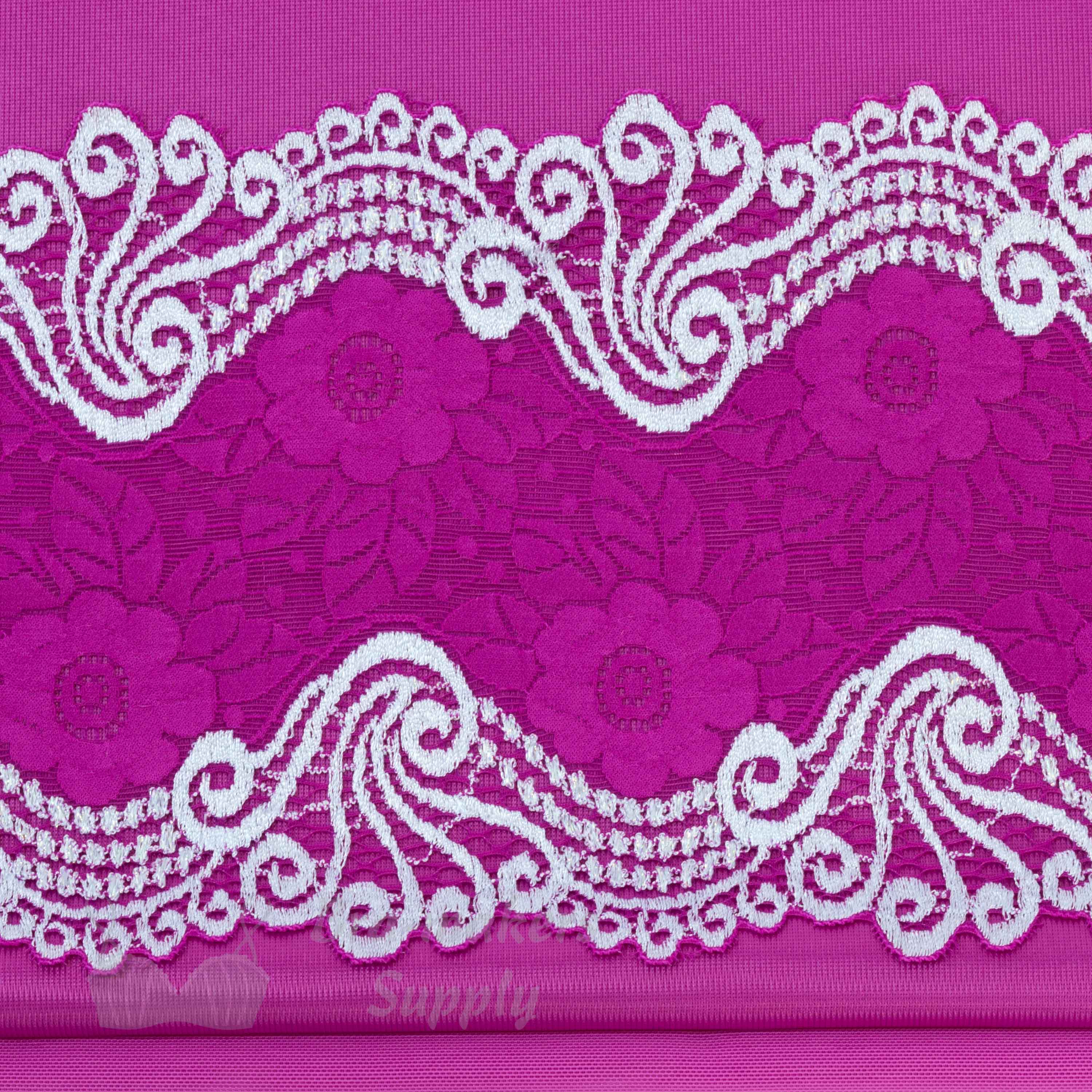 Fuchsia Trio Bra Fabrics Pack brafabrics kit BraMakers Supply