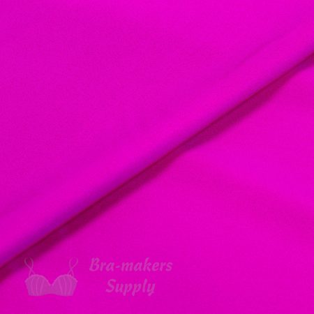 nylon spandex tricot stretch fabric FT-31 fuchsia from Bra-Makers Supply folded shown