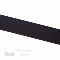 one and a half inch tunnel elastic ET-38 black or 38 mm sport bra elastic from Bra-Makers Supply Hamilton flat shown