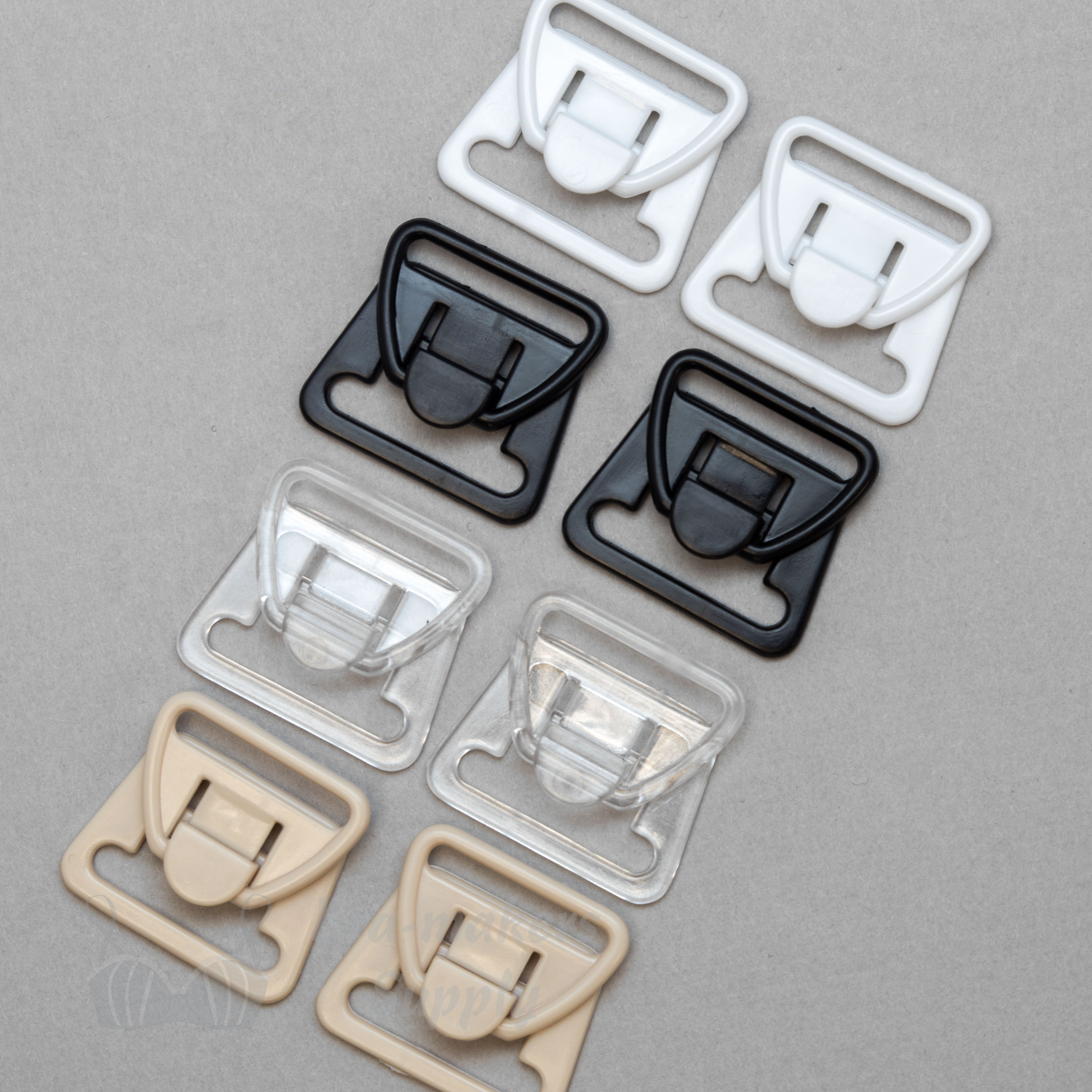 Pre-Packaged Plastic Nursing Bra Strap Clips - Bra-Makers Supply