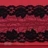 red trio bra fabrics pack with red black floral stretch lace KT-47-LS-63.4798 from Bra-Makers Supply
