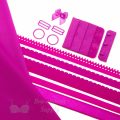 single bra kit-large KS-2 fuchsia pantone 17-2624 rose violet from Bra-Makers Supply