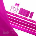 single bra kit-small KS-1 fuchsia pantone 17-2624 rose violet from Bra-Makers Supply