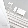 single bra kit-small KS-1 white pantone 11-0601 bright white from Bra-Makers Supply