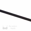 soft touch bra strap elastic ES-31 black from Bra-Makers Supply flat shown