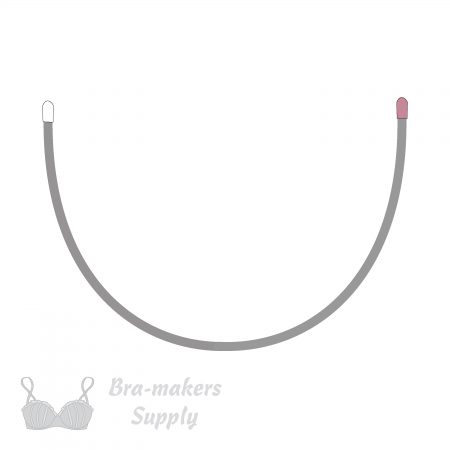 super-long underwire metal bra underwires line drawing shown