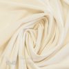 wickable anti-bacterial stretch fabric FW-4 ivory from Bra-Makers Supply twirl shown