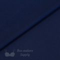 wickable anti-bacterial stretch fabric FW-4 navy blue from Bra-Makers Supply folded shown