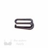 1 inch heavy duty plastic g-hooks GH-8 chocolate from Bra-Makers Supply 1 single unit shown