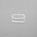 1 inch heavy duty plastic g-hooks GH-8 clear from Bra-Makers Supply 1 single unit shown