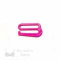 1 inch heavy duty plastic g-hooks GH-8 deep pink from Bra-Makers Supply 1 single unit shown
