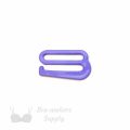 1 inch heavy duty plastic g-hooks GH-8 lilac from Bra-Makers Supply 1 single unit shown