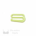 1 inch heavy duty plastic g-hooks GH-8 lime green from Bra-Makers Supply 1 single unit shown