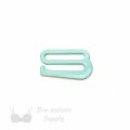 1 inch heavy duty plastic g-hooks GH-8 mint green from Bra-Makers Supply 1 single unit shown