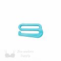 1 inch heavy duty plastic g-hooks GH-8 turquoise from Bra-Makers Supply 1 single unit shown