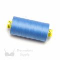 gutermann mara 120 industry quality polyester thread TG-10 bluebird blue or Pantone 16-4132 little boy blue from Bra-Makers Supply 1 spool shown