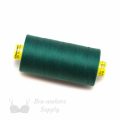 gutermann mara 120 industry quality polyester thread TG-10 forest green Pantone 19-5511 hunter green from Bra-Makers Supply 1 spool shown