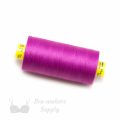 gutermann mara 120 industry quality polyester thread TG-10 fuchsia or Pantone 17-2624 rose violet from Bra-Makers Supply 1 spool shown