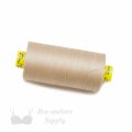 gutermann mara 120 industry quality polyester thread TG-10 honey or Pantone 15-1214 warm sand from Bra-Makers Supply 1 spool shown