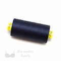 gutermann mara 120 industry quality polyester thread TG-10 indigo Pantone 19-4028 insignia blue from Bra-Makers Supply 1 spool shown